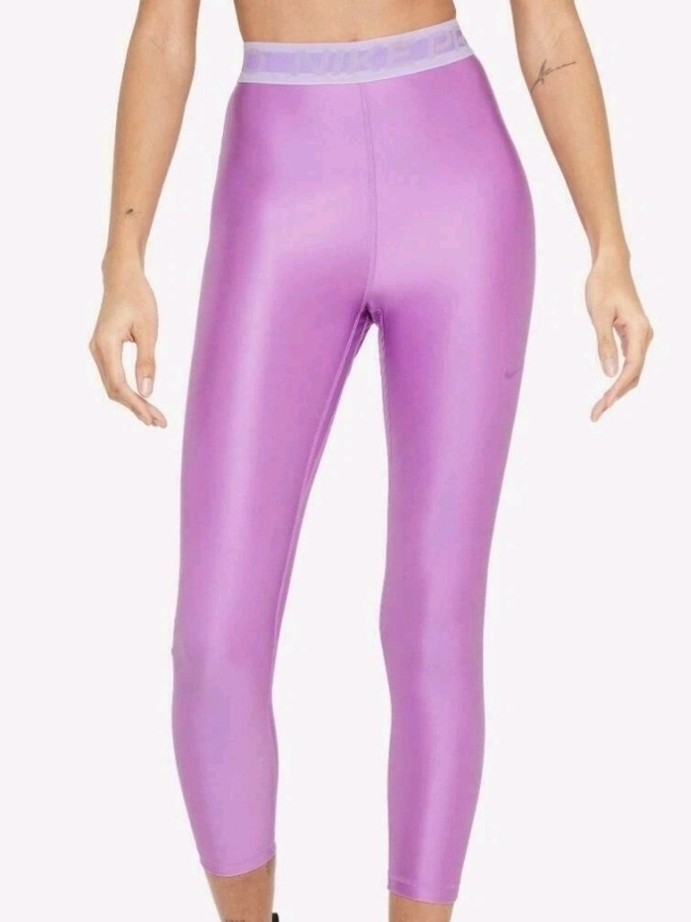 Nike Lavender High-Rise Performance Leggings